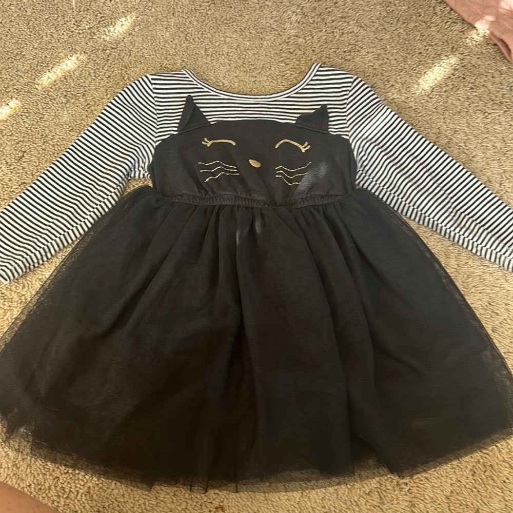 Carter’s Toddler Halloween Cat Tutu Dress size 18months